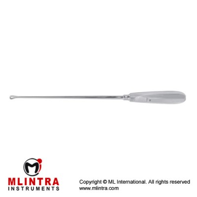Recamier Uterine Curette Sharp - Malleable - Fig. 16 Stainless Steel, 35 cm - 13 3/4" Width 40 mm Recamier Uterine Curette Sharp - Malleable - Fig. 16 Stainless Steel, 35 cm - 13 3/4" Width 40 mm